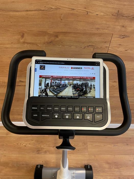 Rower stacjonarny elektromagnetyczny Finnlo EXUM XTR BT