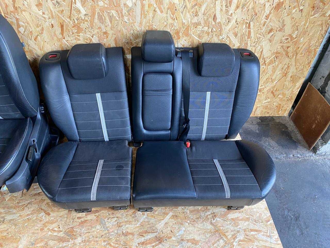 Комбінований Кожаний Шкіряний Салон Сидіння Ford Kuga MK1 Форд Куга 1