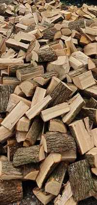 Drewno kominkowe/opałowe- sezonowane, pocięte i połupane
