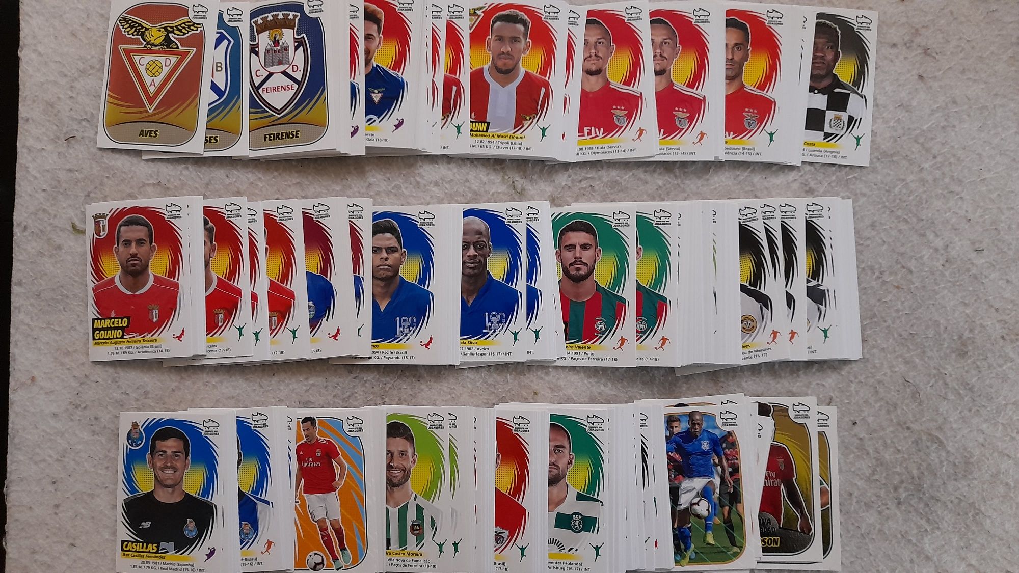 Cromos Panini Futebol 2018-19