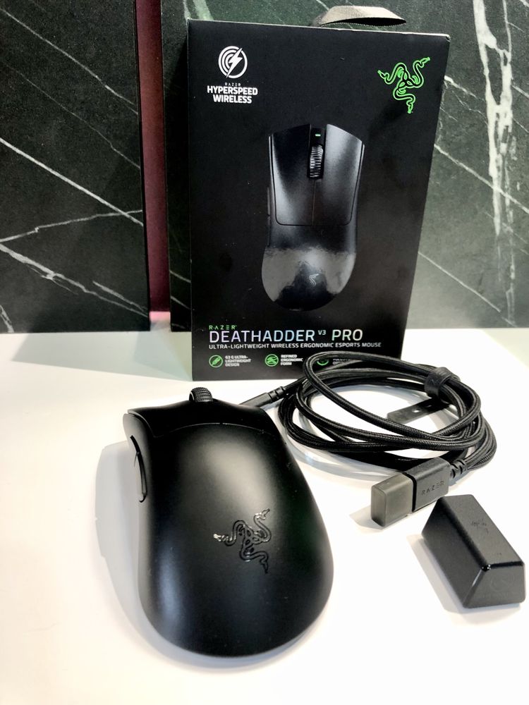 Мишка razer + (8000к донгл) deathadder v3 pro