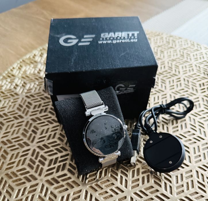 Garett Smartwatch damski srebrny