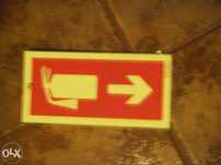 Placas de sinalética