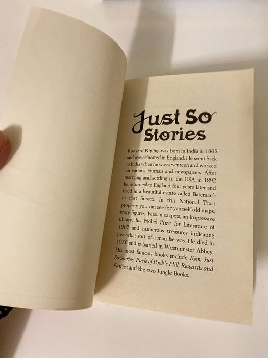 Книга англійською Just so stories Rudyard Kipling
