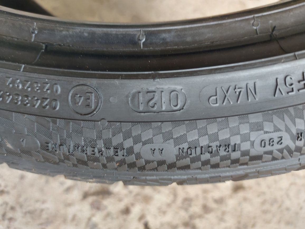 275/35 ZR20 102Y Continental пара шин 2шт 6.5мм.