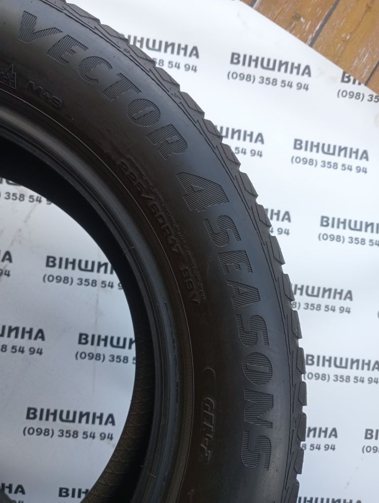 Шини 225/60 R 17 Good Year Vector 4Seasons Gen2. Пара. Колеса склад.