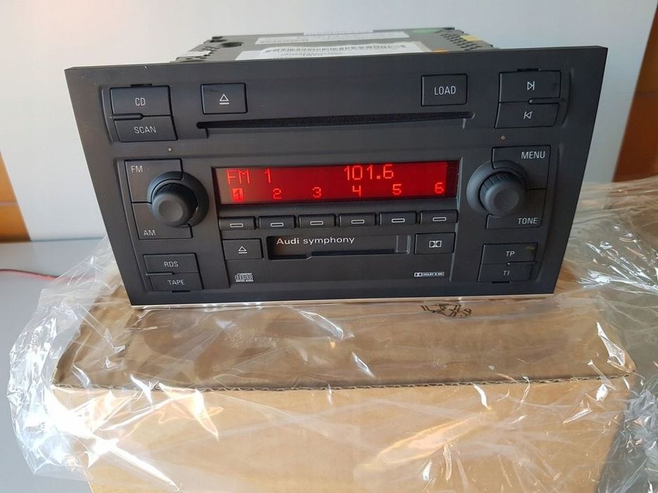 radio 6 cd symphony ii audi a4 b6 b7 malysz kod nowe