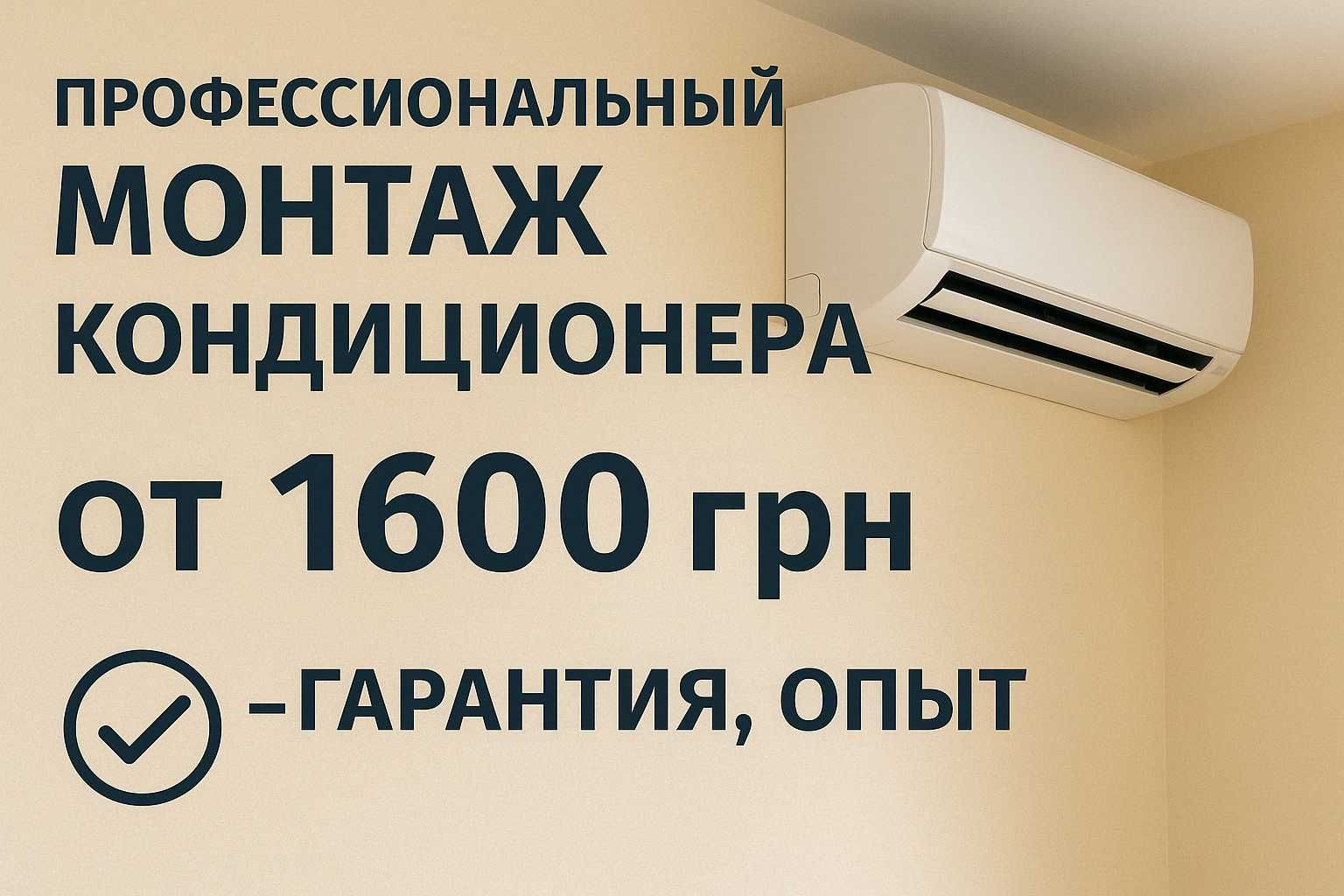 Кондиционеры Днепр с установкой от 1600 Доставка