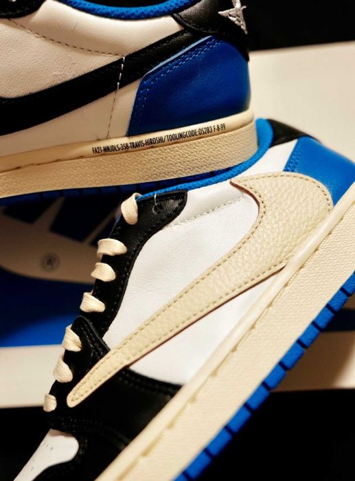 Butydamskie ‍Jordan‍ 1 ‍Retro ‍Low ‍Fragment‍ x ‍Travis ‍Scott r.43