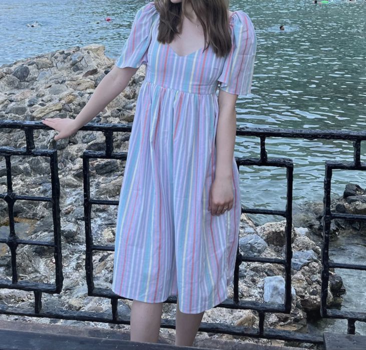 Sukienka w paski Laurella XS