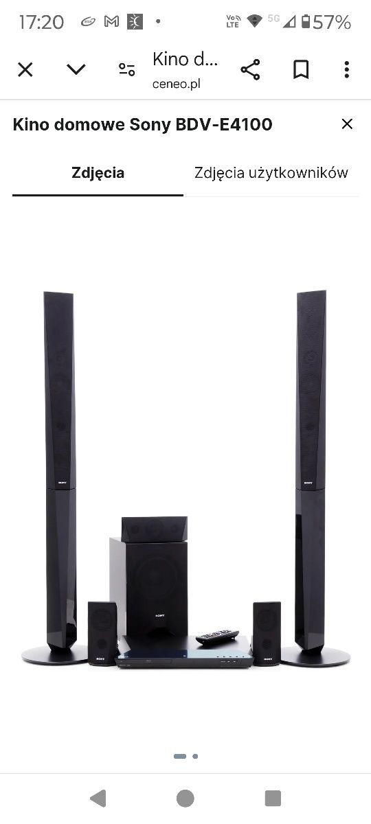 Kino domowe BDV-E4100