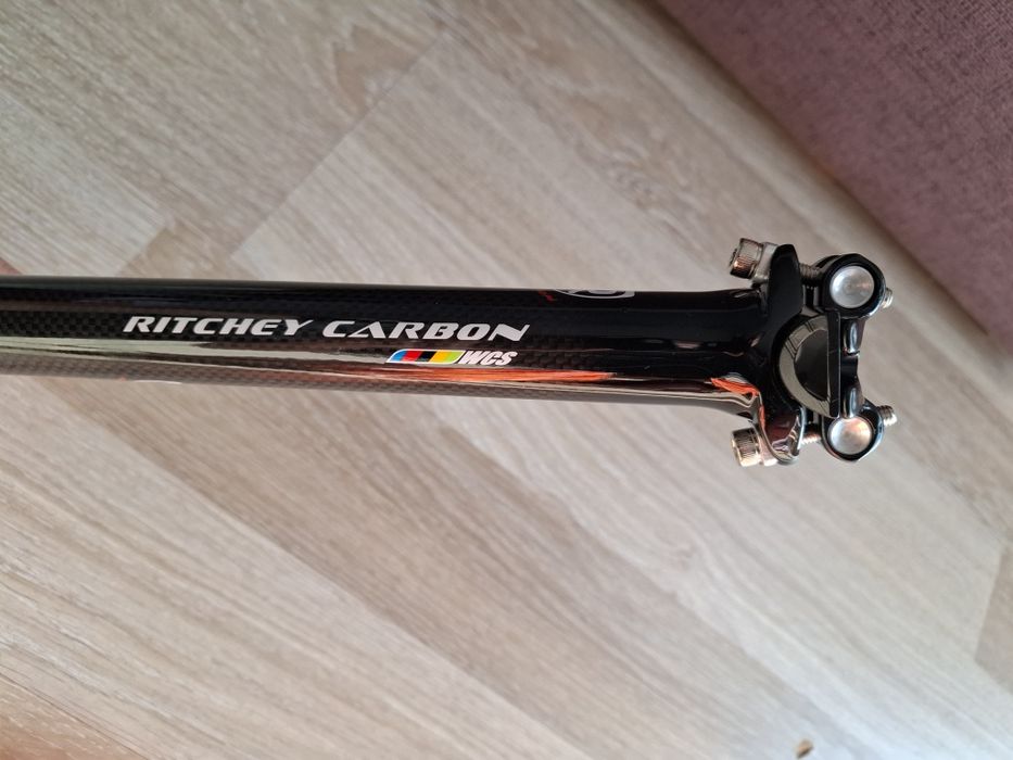 Nowa sztyca 31,6 Ritchey wcs carbon połysk offset 0