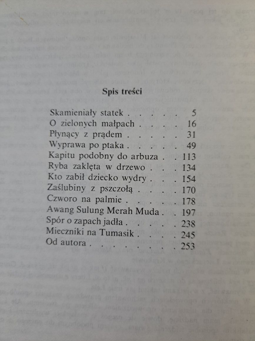 Baśnie malajskie Skamieniały statek Robert Stiller 1988