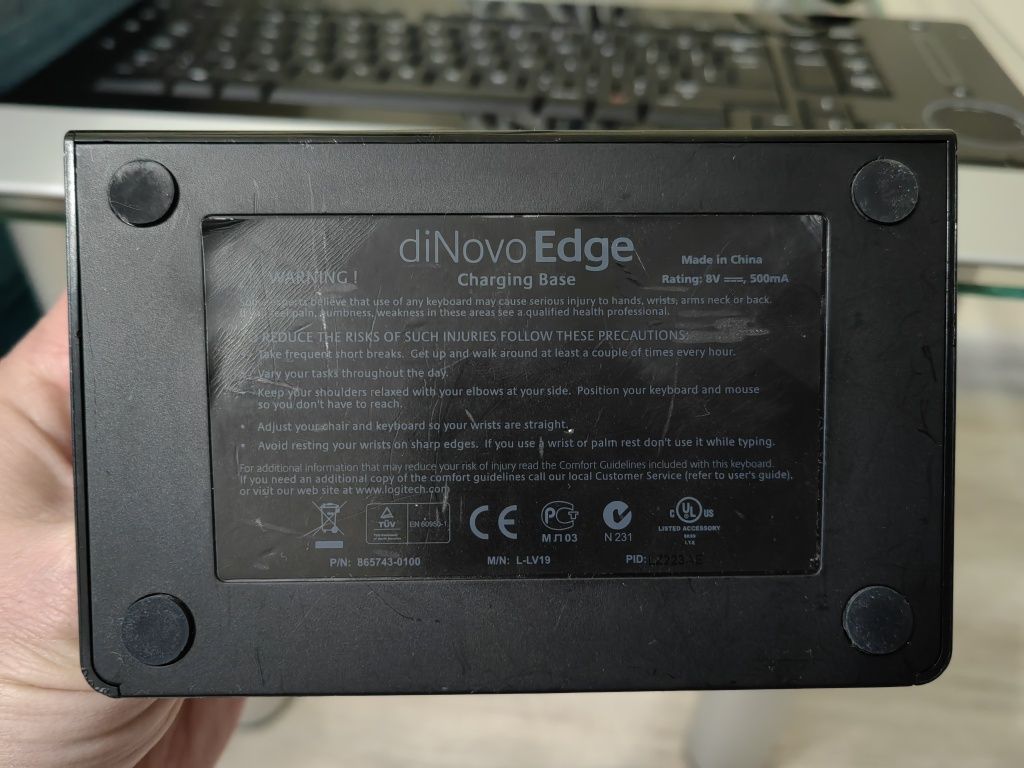 Klawiatura Logitech dinovo edge