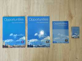 Opportunities Pre-Intermediate, podręcznik z ćw. słownikiem i kasetą