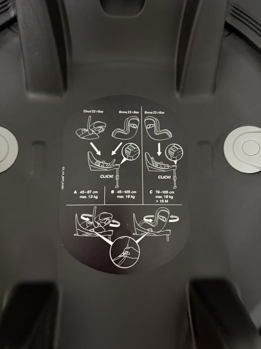 Автокресло +база cybex cloud  T 360 для новонароджених