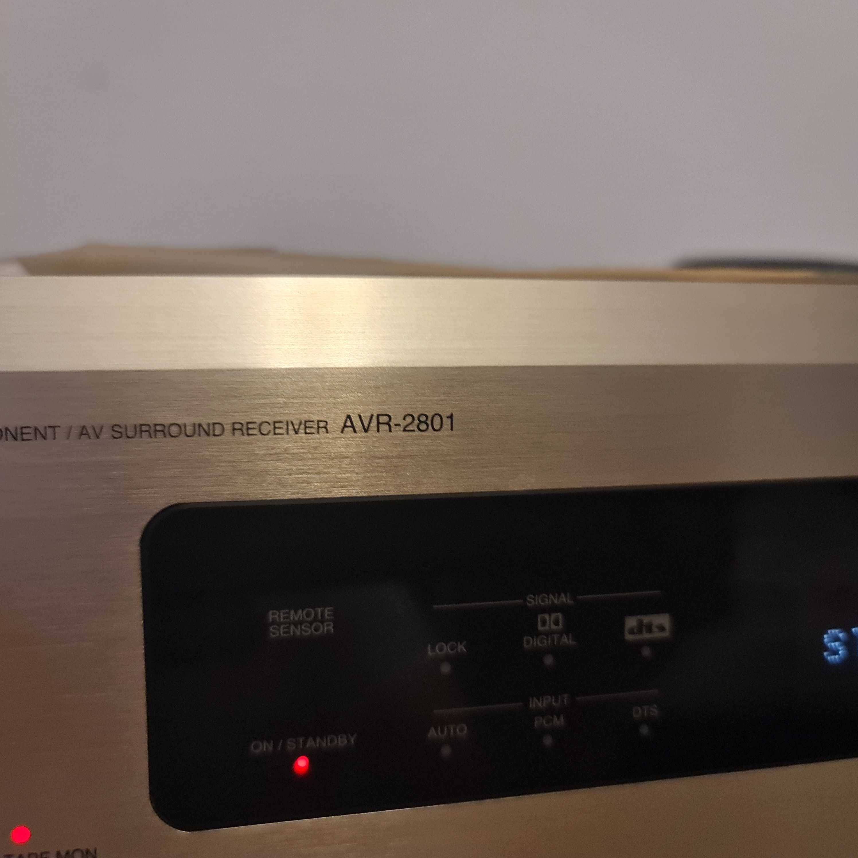 Amplituner DENON AVR-2801 GOLD + Pilot