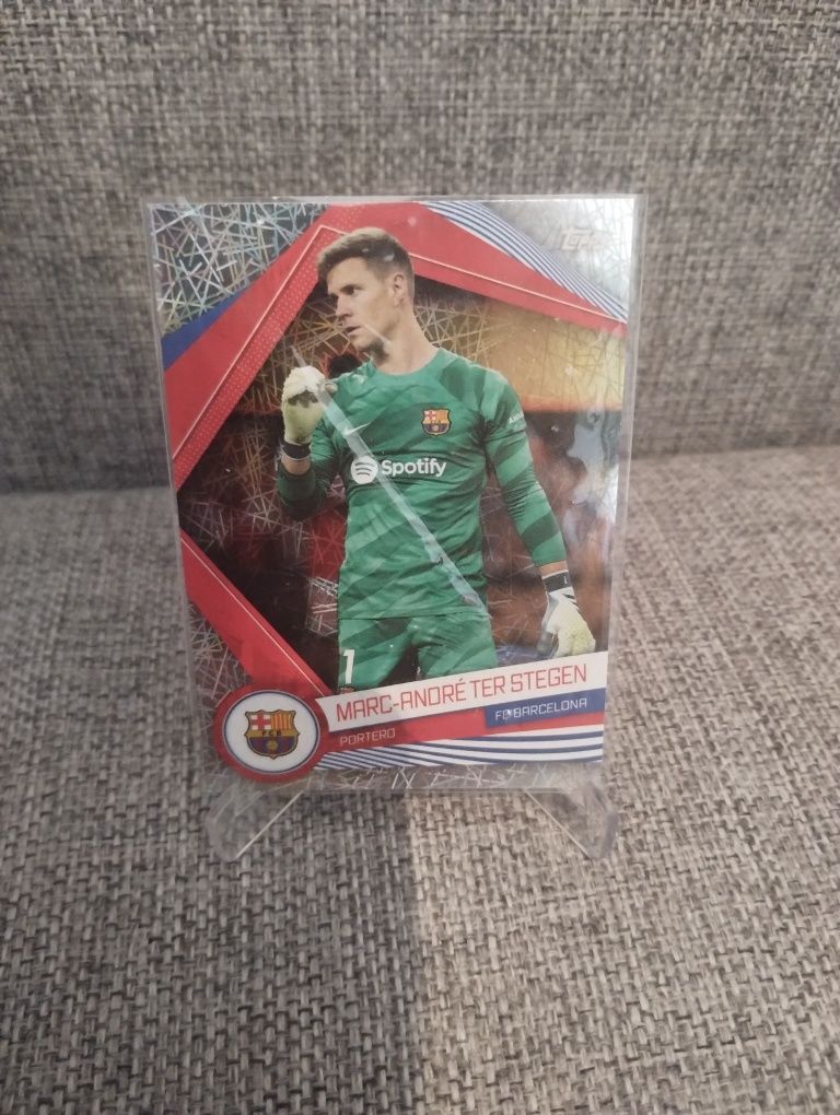 2023-24 topps fan set fc Barcelona base parallel Marc-Andre ter Stegen