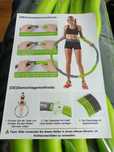 Hula hop w wypustkami masażer 8 czesciowy fitness