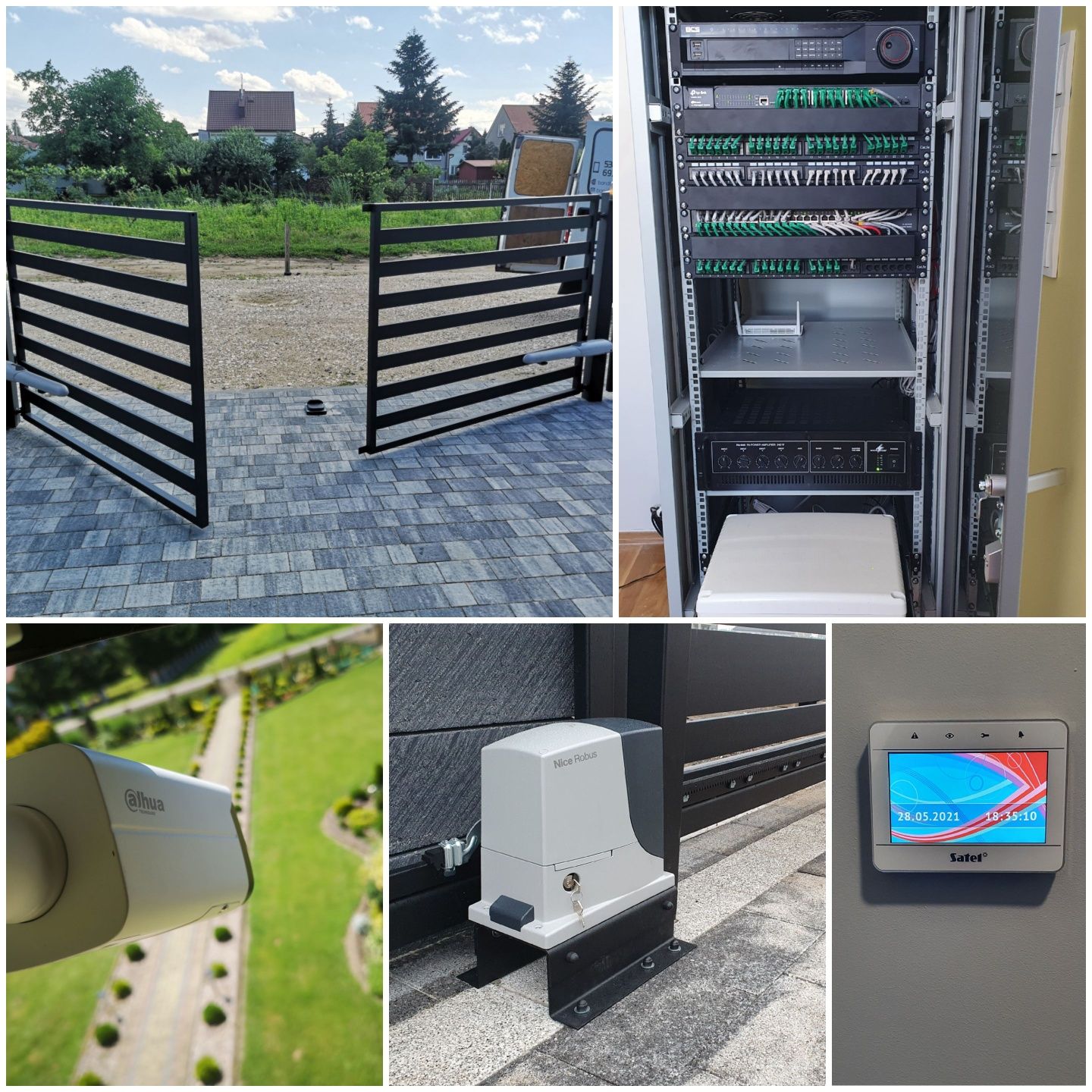 Monitoring Alarm Domofon Bramy Napędy Szczucin Mielec Busko Tarnów