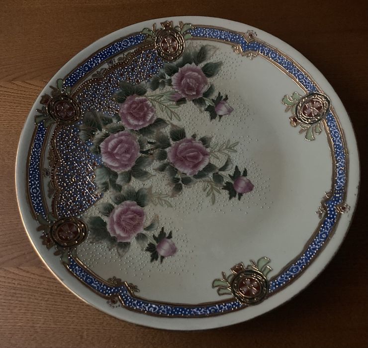 Pratão Satsuma pintado á mão