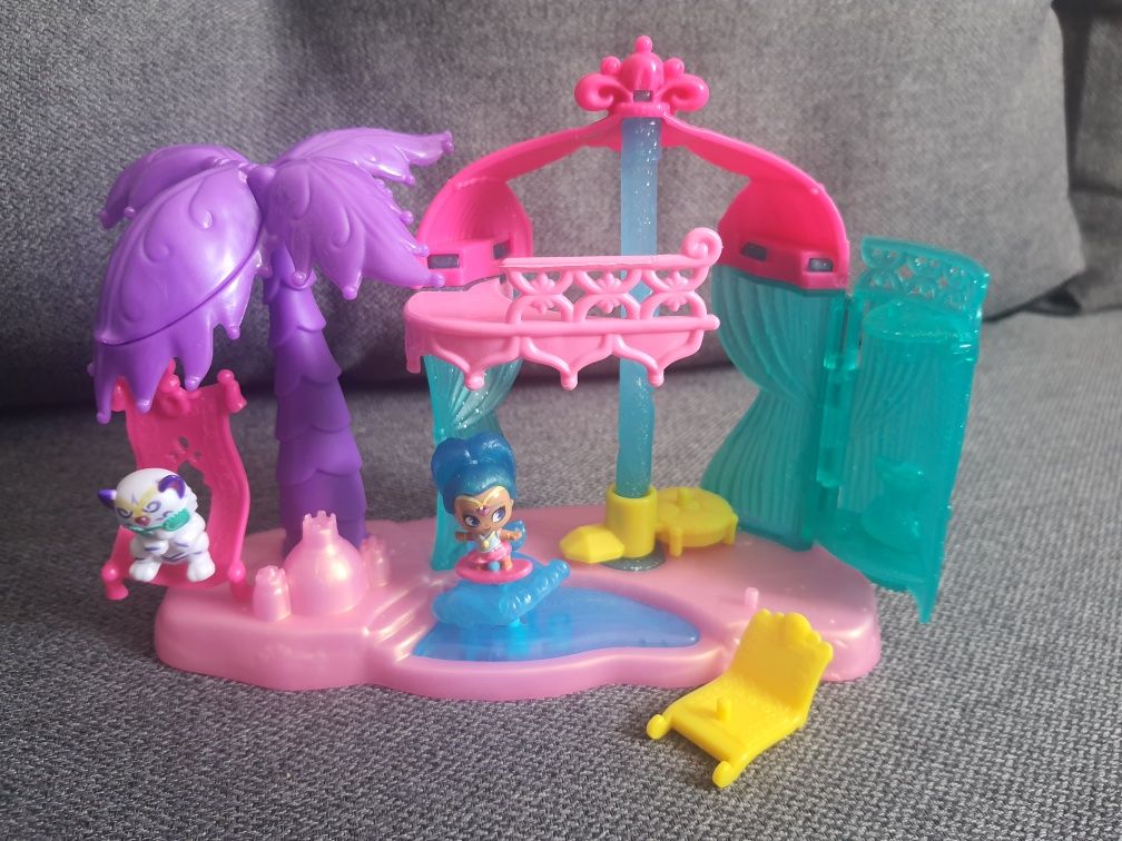 Zestaw shimmer I shine Mattel bajka zestaw plażowy wyspa