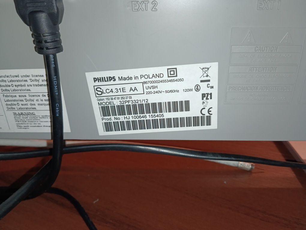 Телевізор Philips 32pf3321/12