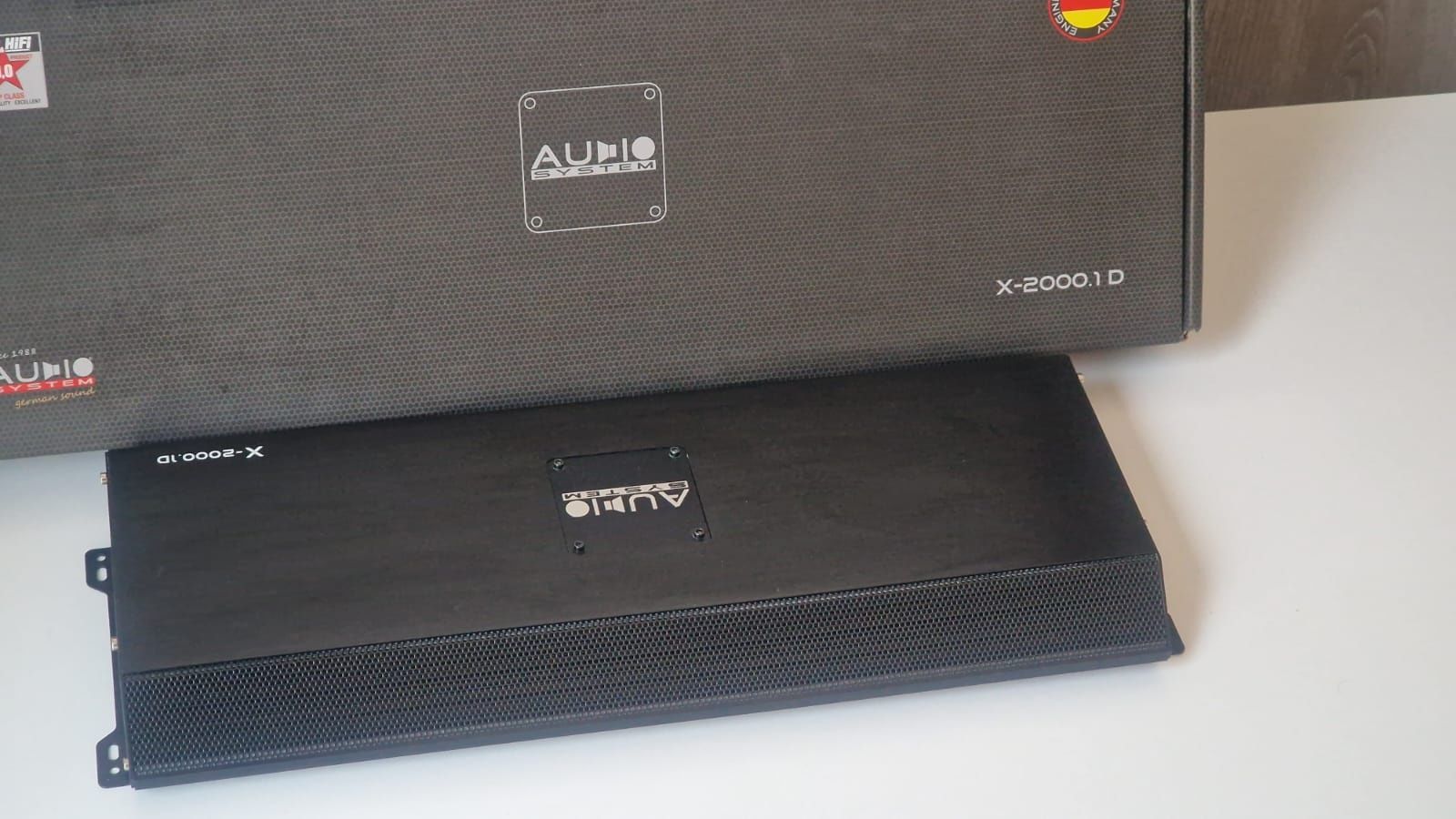 X-2000.1D Wzmaczniacz Audio SYSTEM