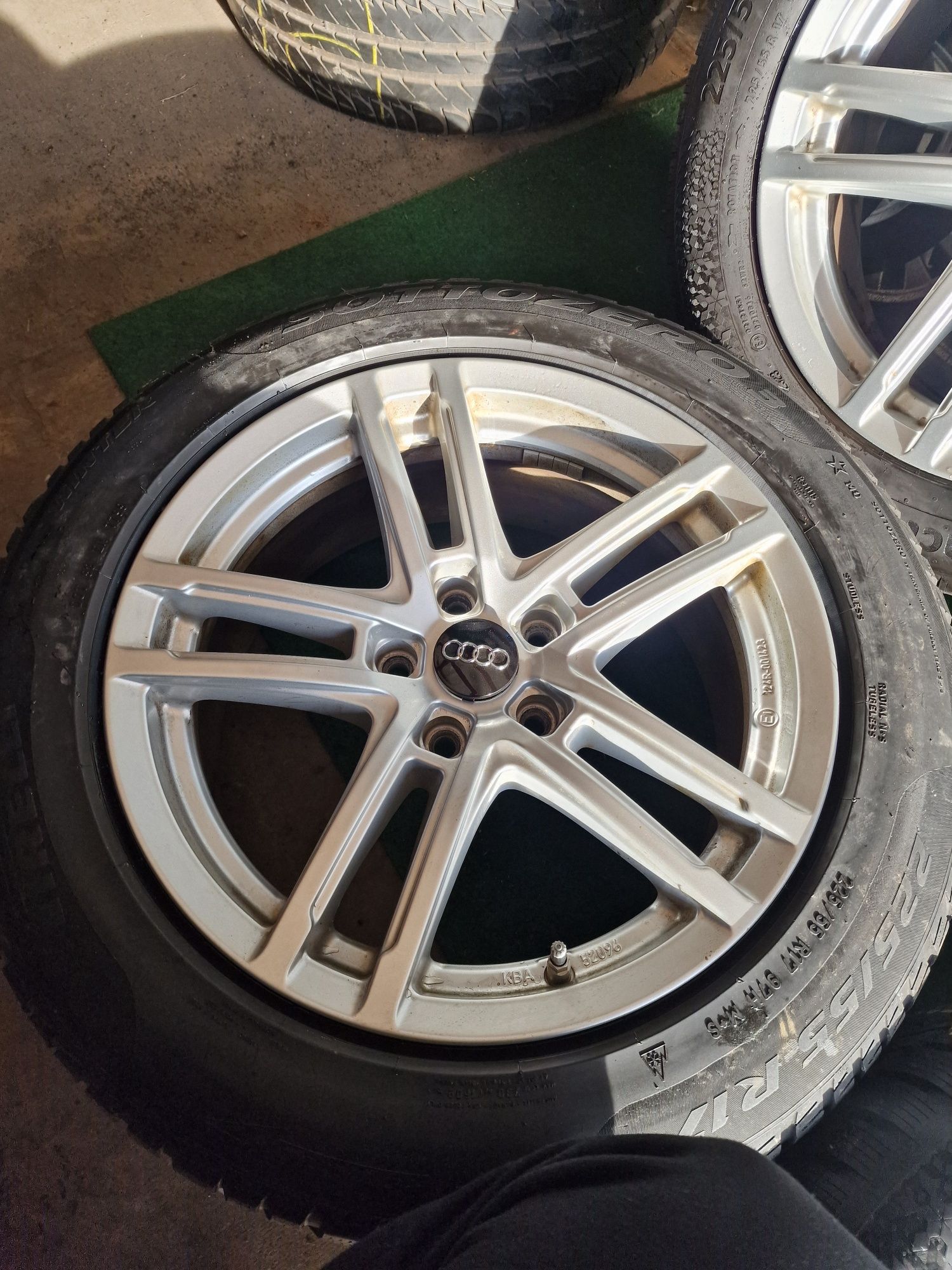 Koła zimowe 17 5×112 Audi A4 A6 A8 Vw Skoda Seat 8mm 225/55/17 2023