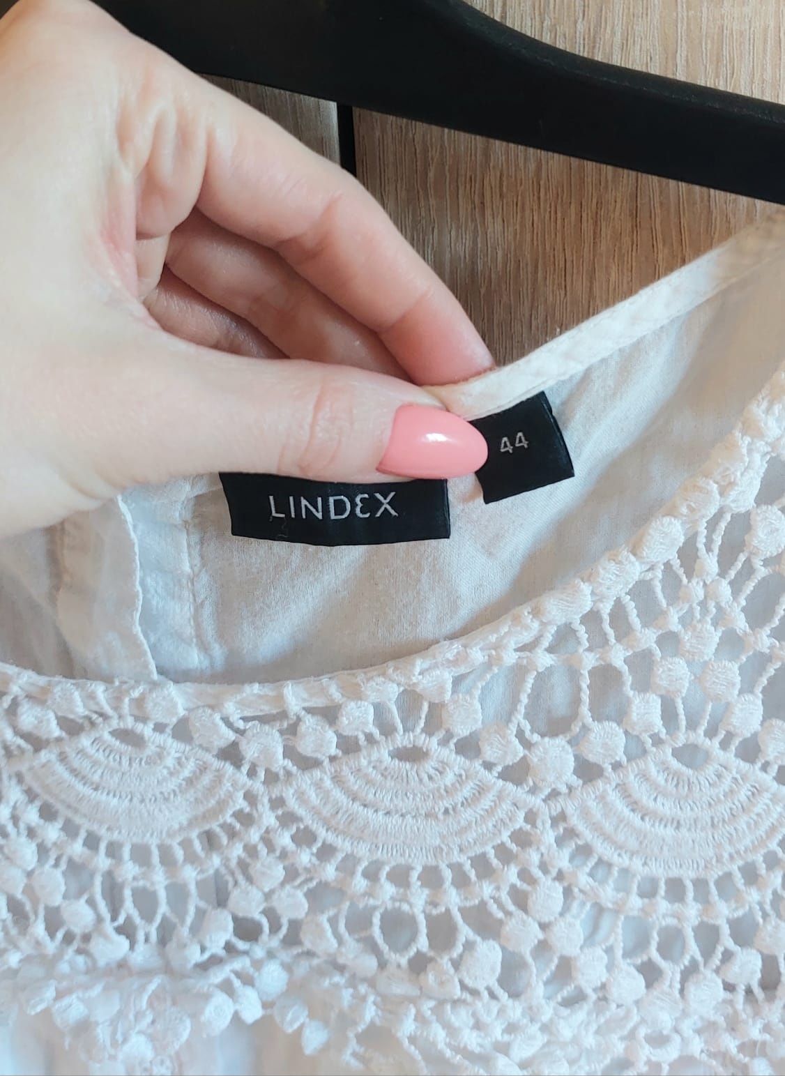 Bluzka koszula haft falbanka XL 42 Lindex