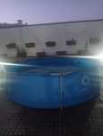 Piscina em bom estado quase nunca usada está novinha