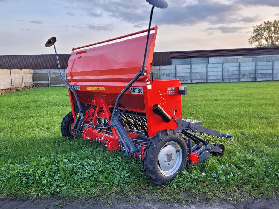 Siewnik zbożowy EURO-MASZ 2,5m 2,7m 3m stopkowy talerzowy Promocja !!!