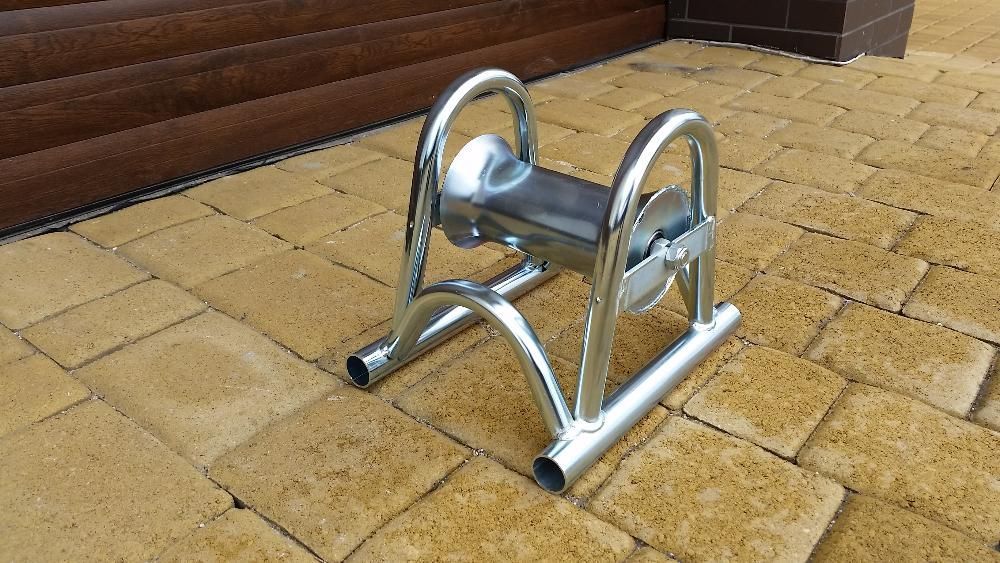 Rolka kablowa VOLTA, stalowa, prosta, łożyskowalna, galwanizowana