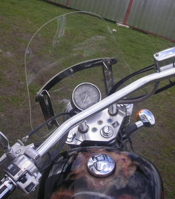 Szyba honda VT 600 Gmol,gmole Stelaż lampy