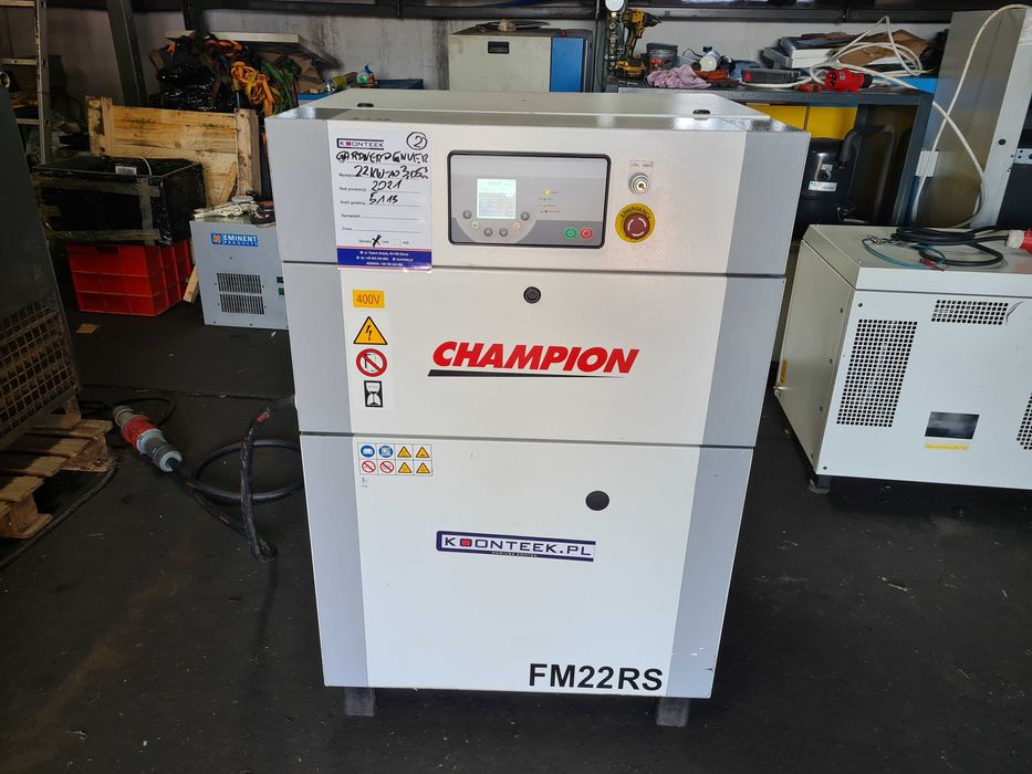 Kompresor Gardner Denver Champion FM22RS, 2021r, 22 kw, Falownik