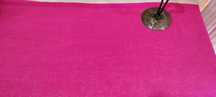 Toalha de mesa rosa
