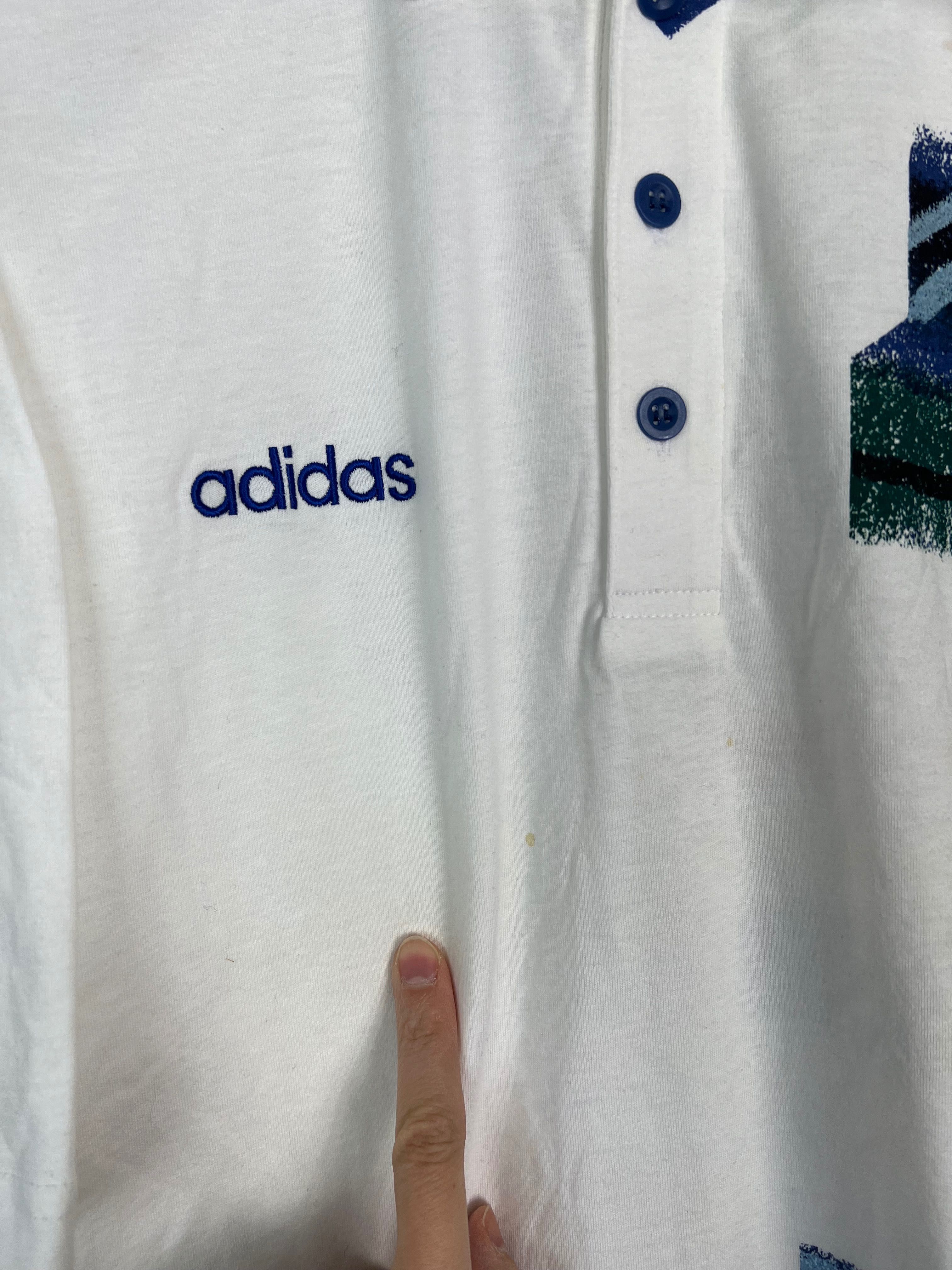 Koszulka Polo Adidas Vintage lata 80’s 90’s