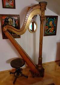 Harfa zabytkowa 1898 rok
