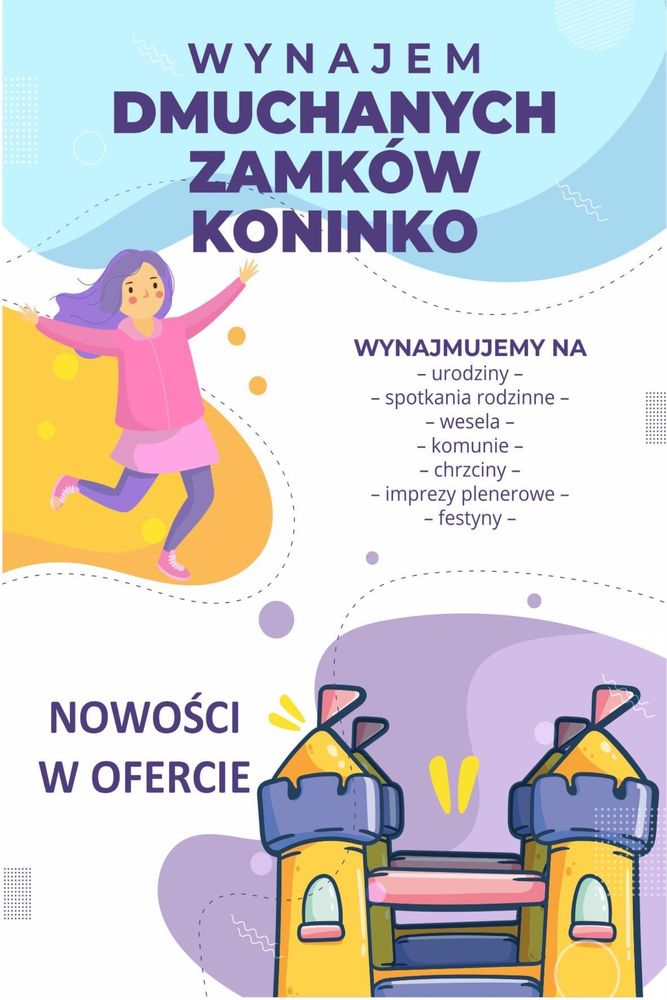 Wypożyczalnia zamków dmuchanych- dmuchańcy