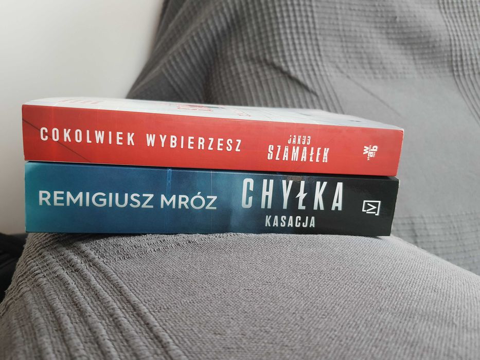zestaw 2 książek - Chyłka kasacja i Cokolwiek wybierzesz