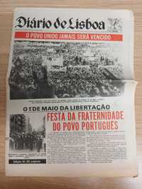 Jornais após a revolução de 25 abril de 1974