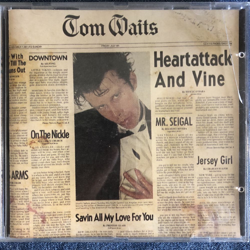 Tom Waits Heartattack and Vine