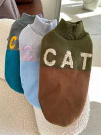 Ciepłe swetry dla kotów
