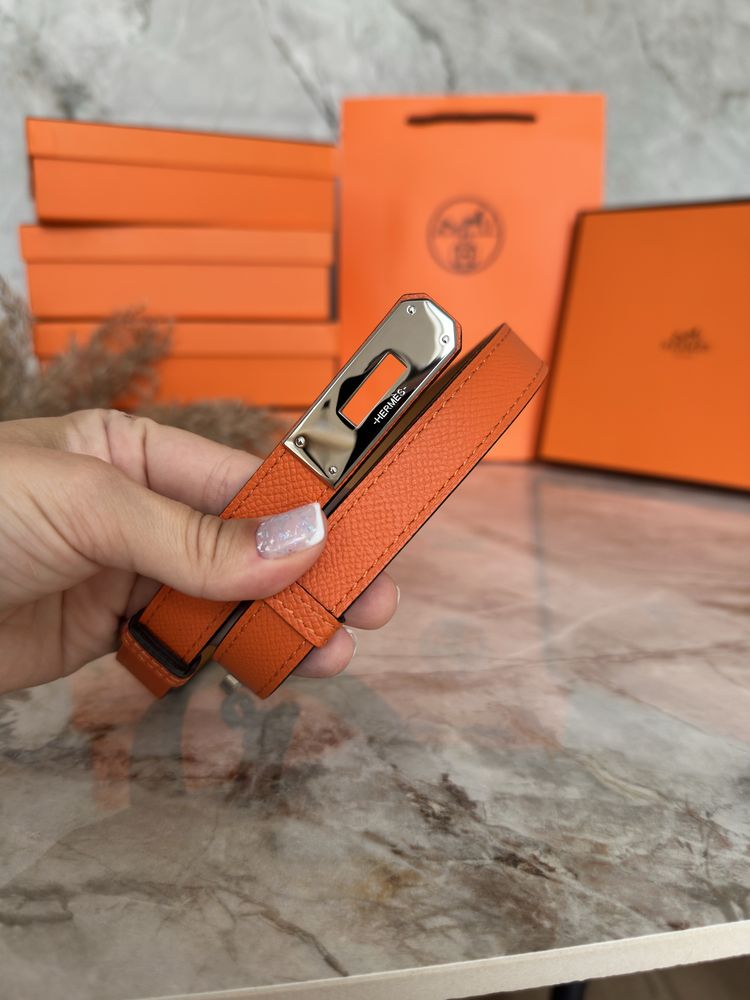 Ремінь Hermes Kelly Belt epsom, пояс ермес келлі, ремень эрмес келли