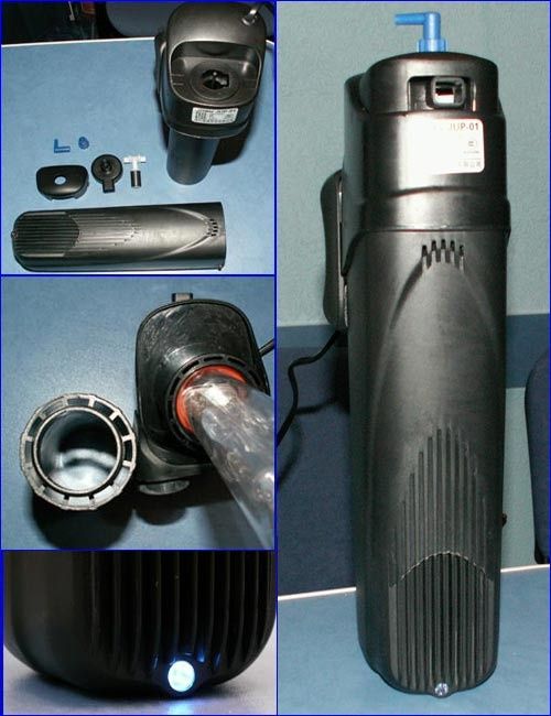 Фильтр Стерилизатор SunSun JUP-01, UV 9W до 450 л НОВЫЙ！