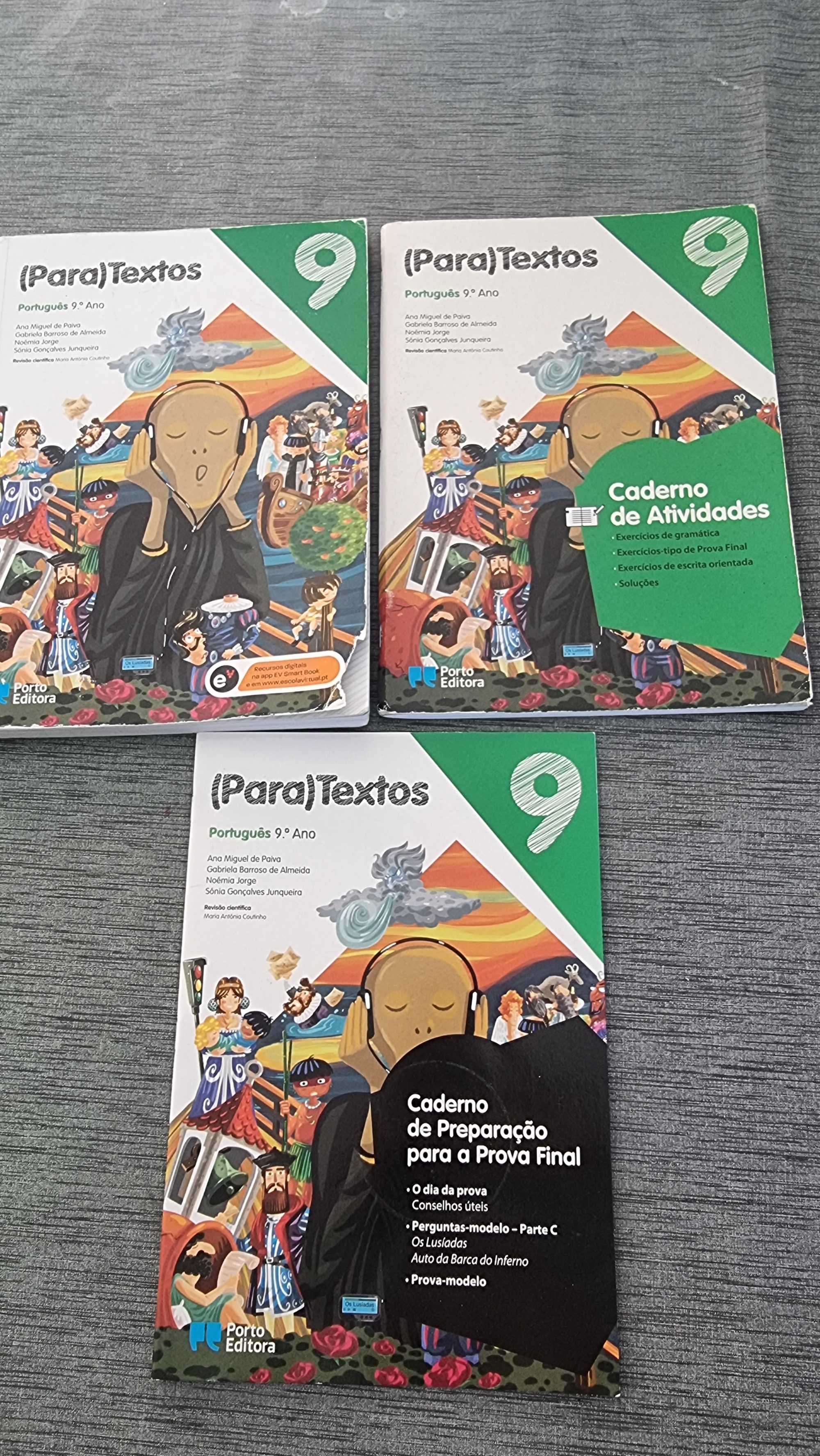 Livros 9 ano com caderno atividades