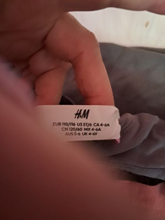 Paka ubranek dziewczynka 110-116