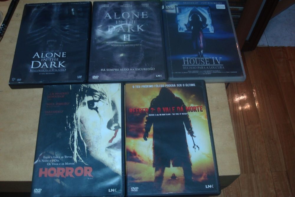 lote 13 filmes originais terror, hostel, etc