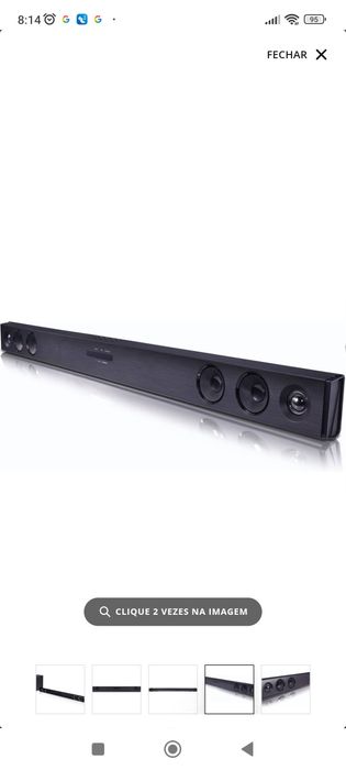 A coluna de som de cinema em casa