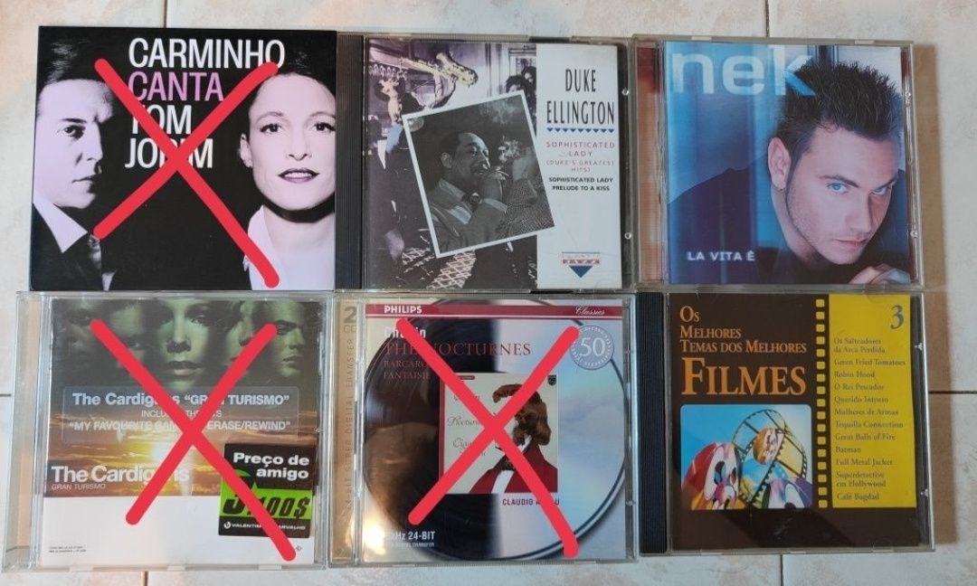 25 CD'S de música